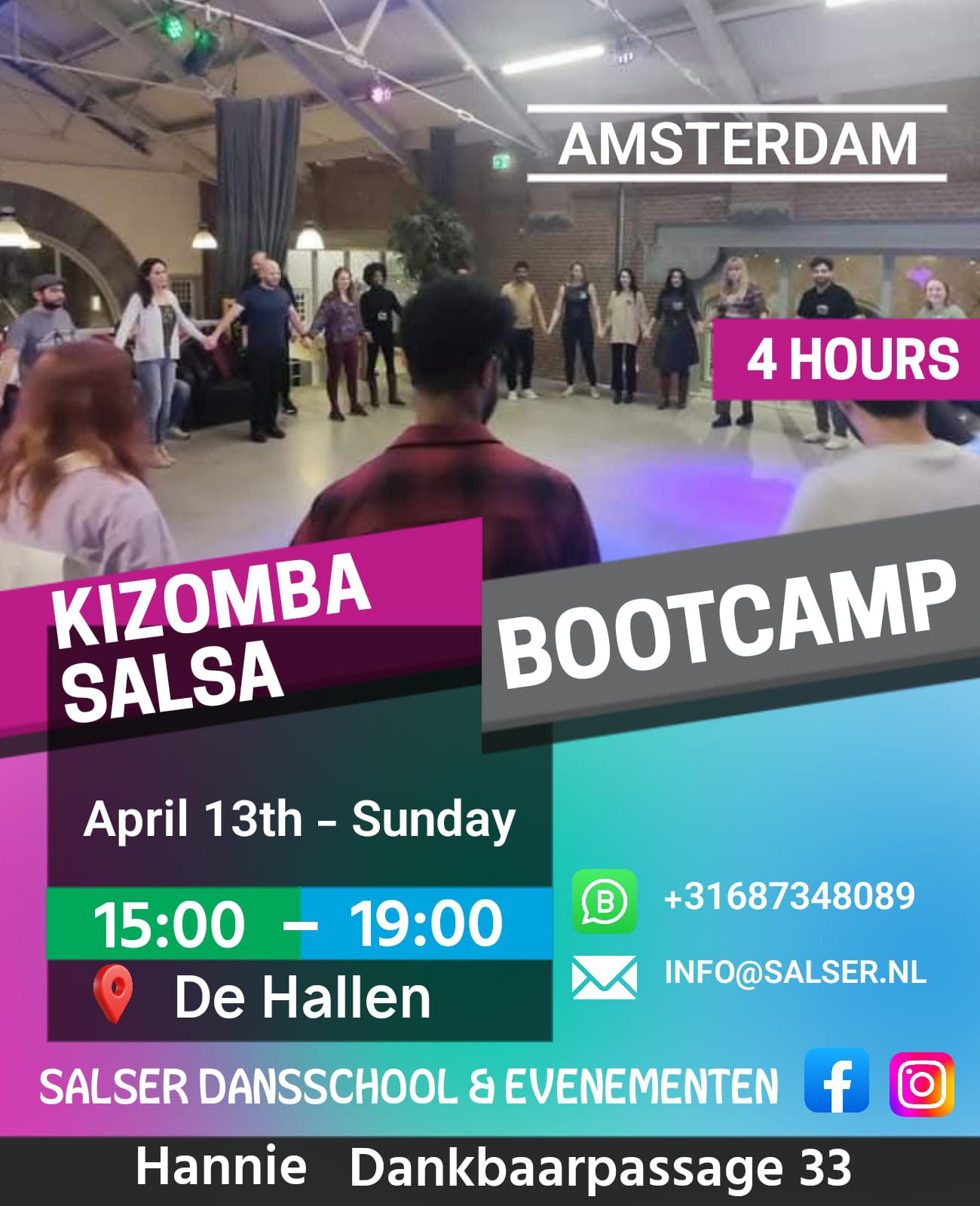 KIZOMBA & SALSA BOOTCAMP AMSTERDAM