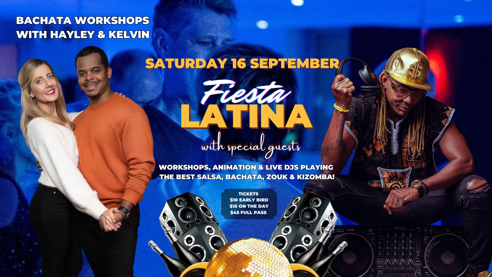 Fiesta Latina - Bachata Workshops & Latin Social