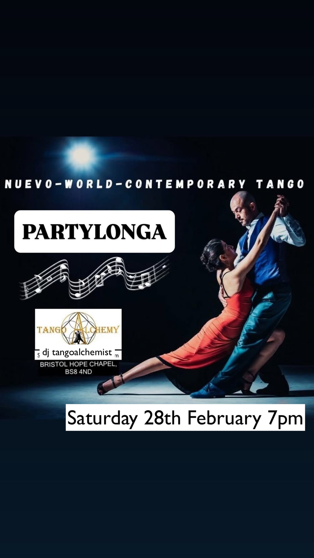 Saturday Tango Party at the Bristol Hope Chapel