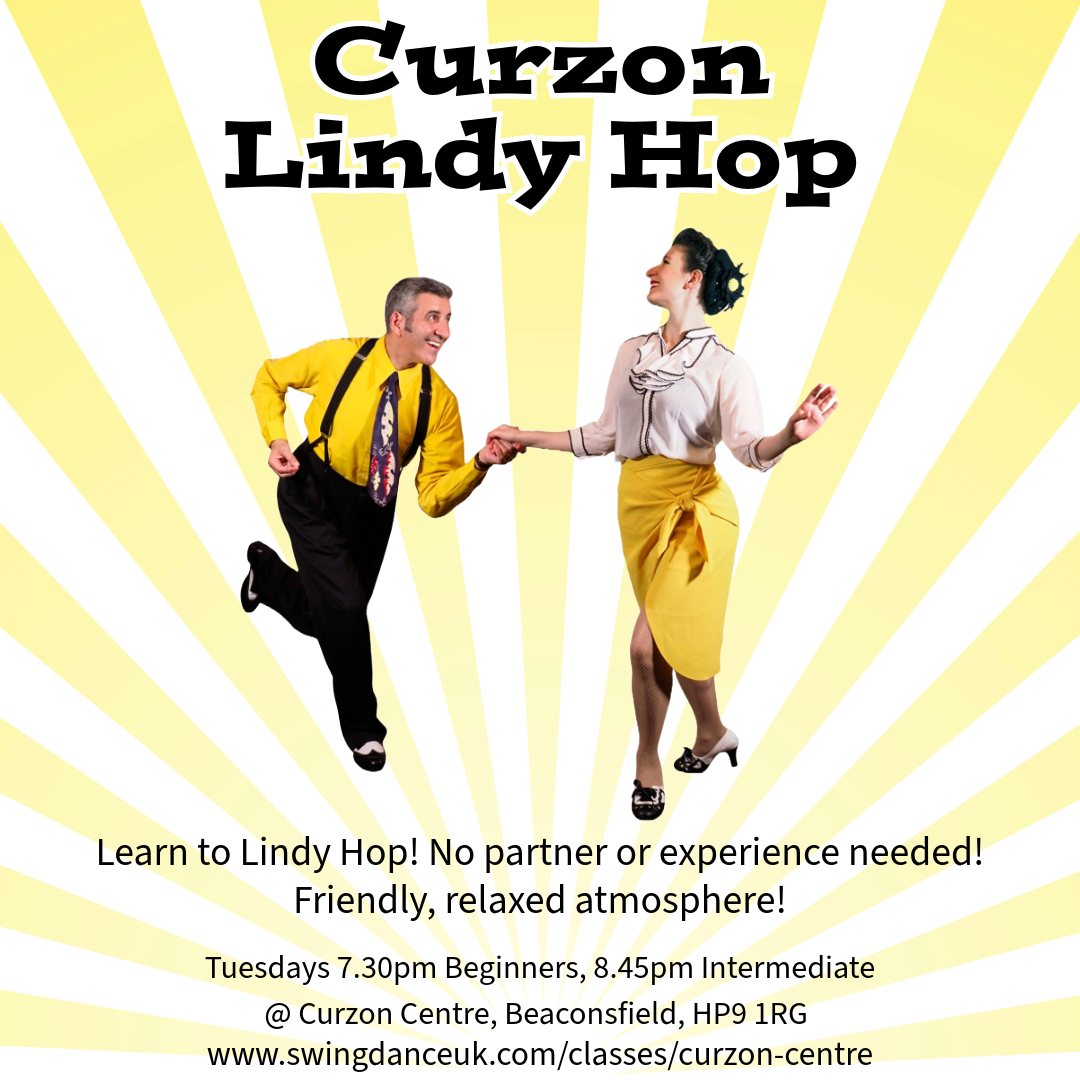 10-Week Lindy Hop Course, Curzon Centre Beaconsfield