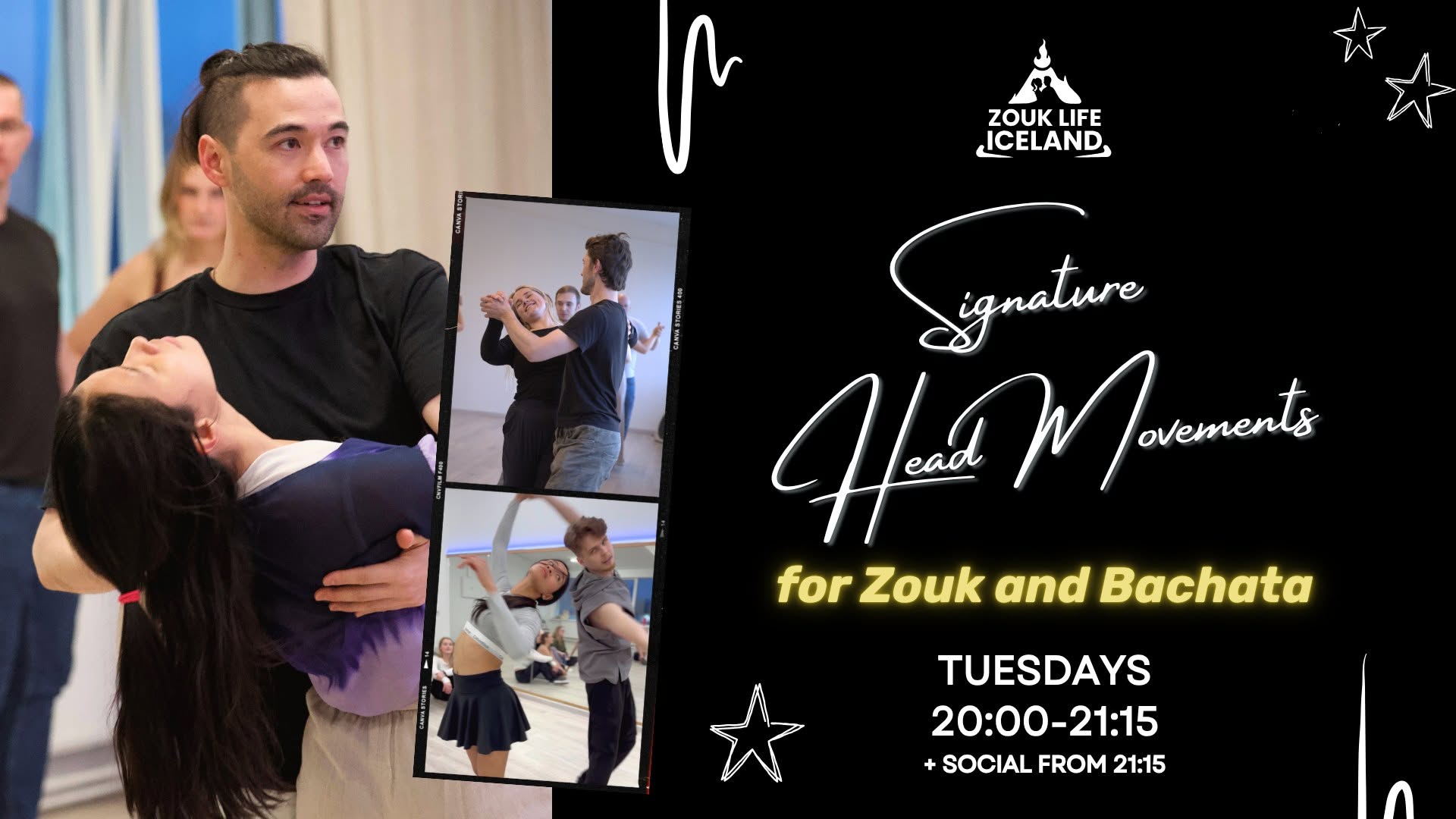 Signature Head Movements for Zouk and Bachata - 8 Week Course