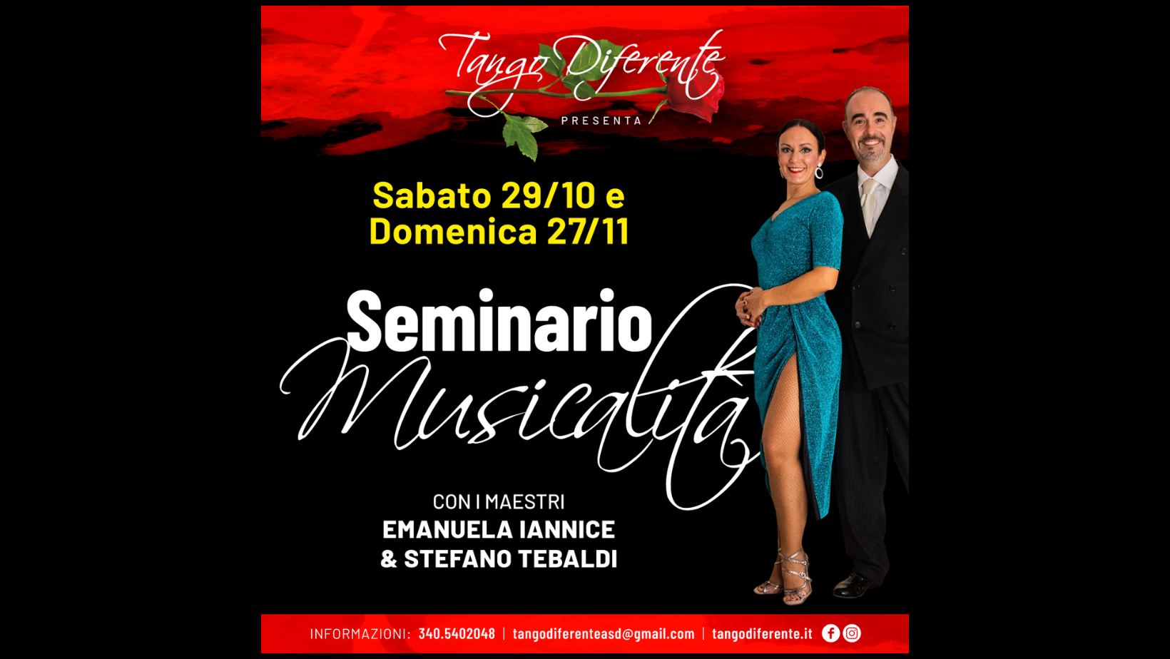 Seminario Mensile di Musicalità con Emanuela & Stefano