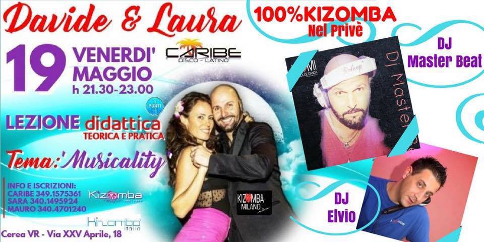 Davide & Laura al Caribe-Musicalita'-100% Kiz Nel Prive'