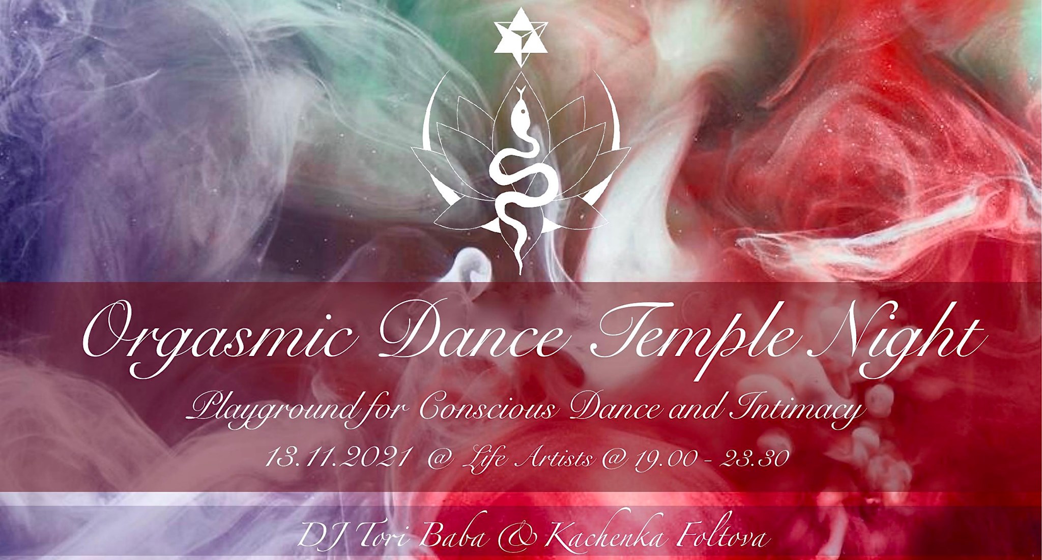 SOLD OUT - Orgasmic Dance Temple Night 13.11