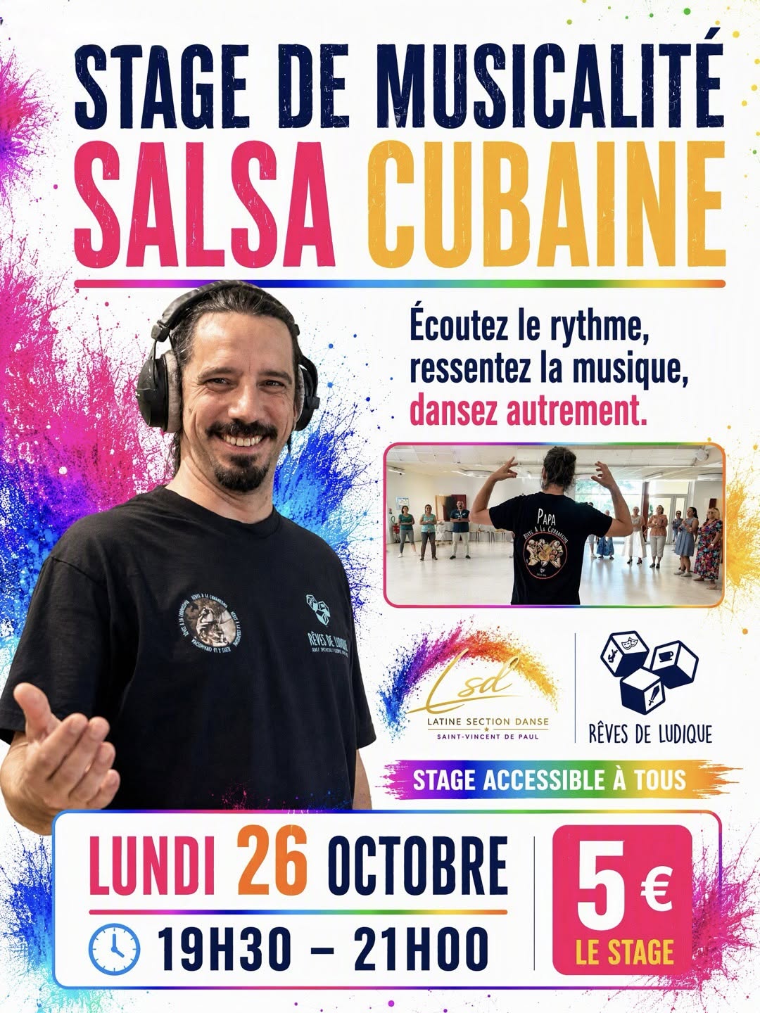 🎶 STAGE DE MUSICALITÉ SALSA CUBAINE 🎶