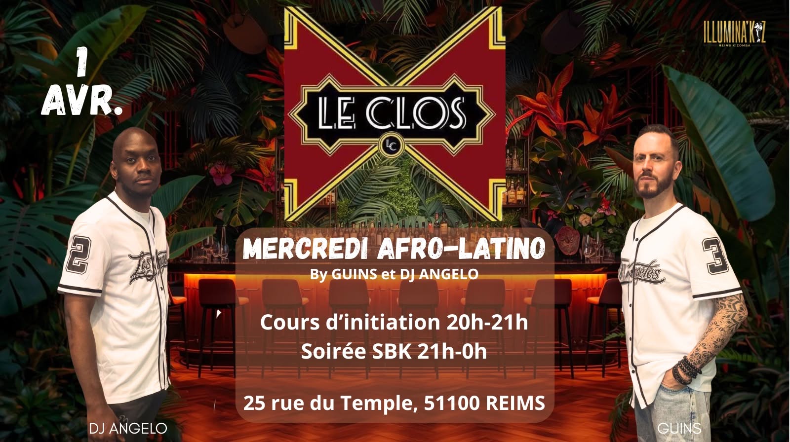 LE CLOS-l’afterwork SBK