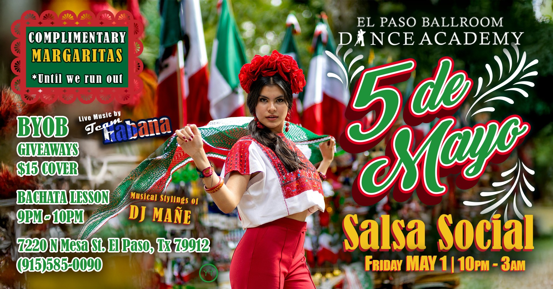 Friday Salsa Social with Team Havana Salsa Band