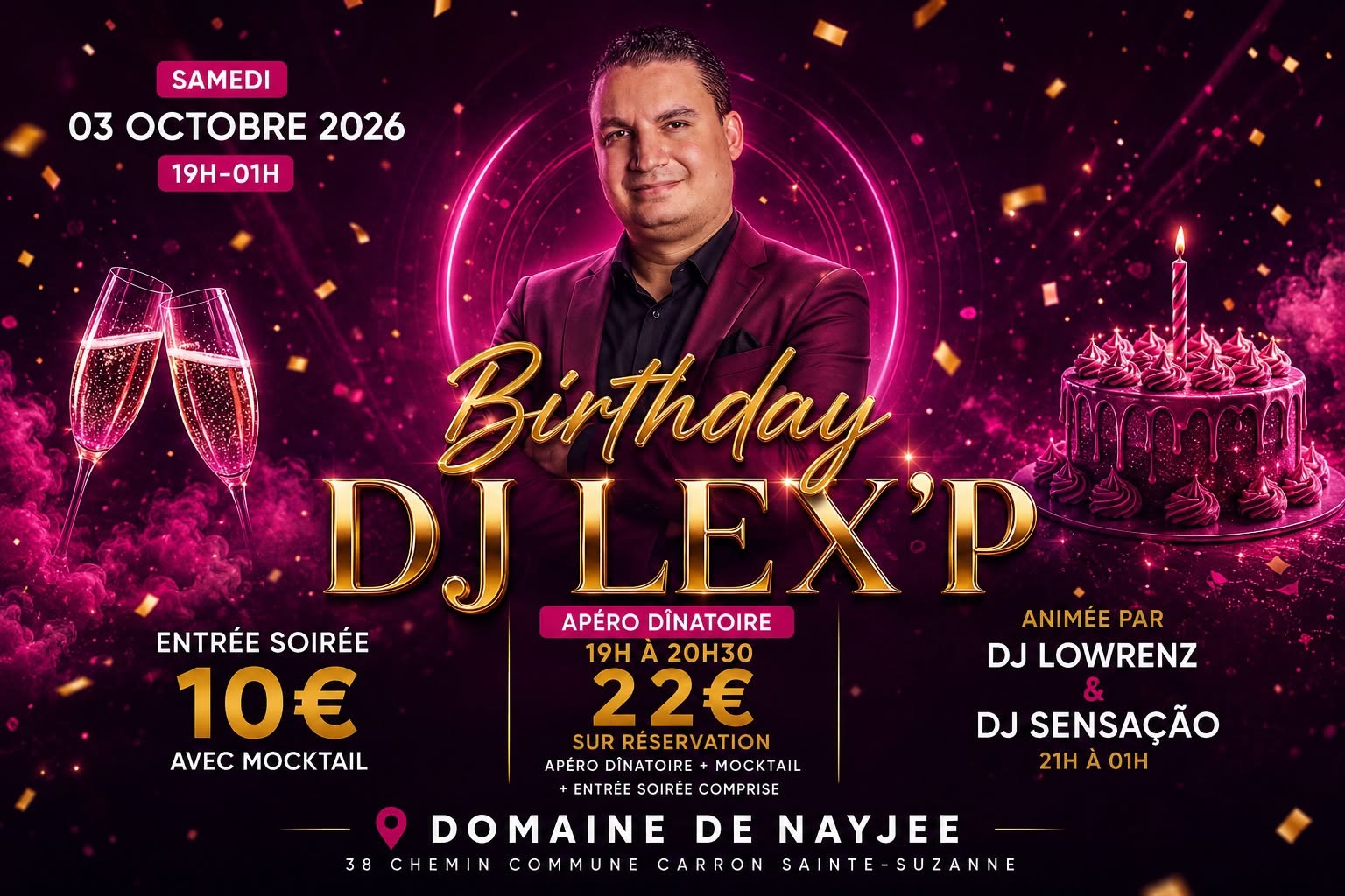🎉🎉Birthday DJ Lex’P🎊🎊