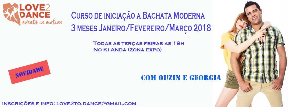 Curso de iniciação a Bachata Moderna