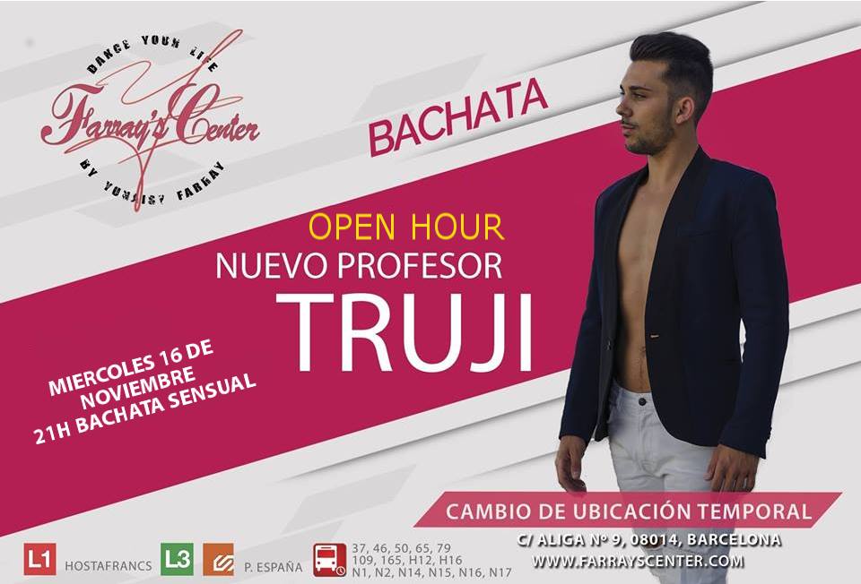 Evento Gratuito De Bachata Sensual Con Truji En Farray's