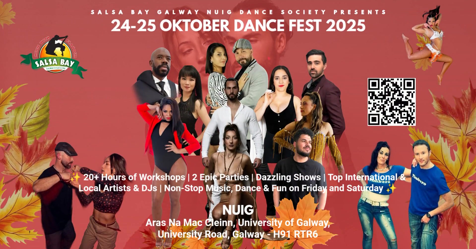 24th & 25th - Oktober Dance Fest 2025 - University of Ireland, Galway