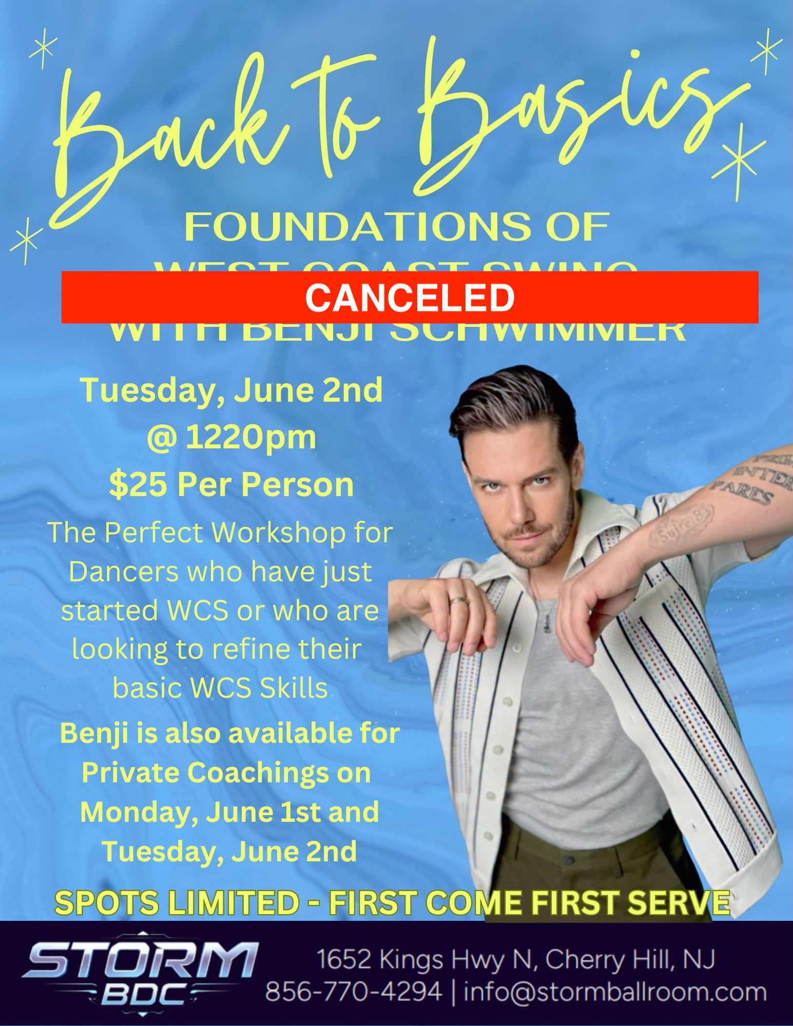 Back to Basics WCS with Benji Schwimmer
