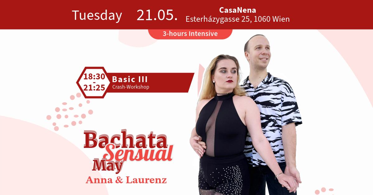 Bachata Sensual Basic III Crash Workshop