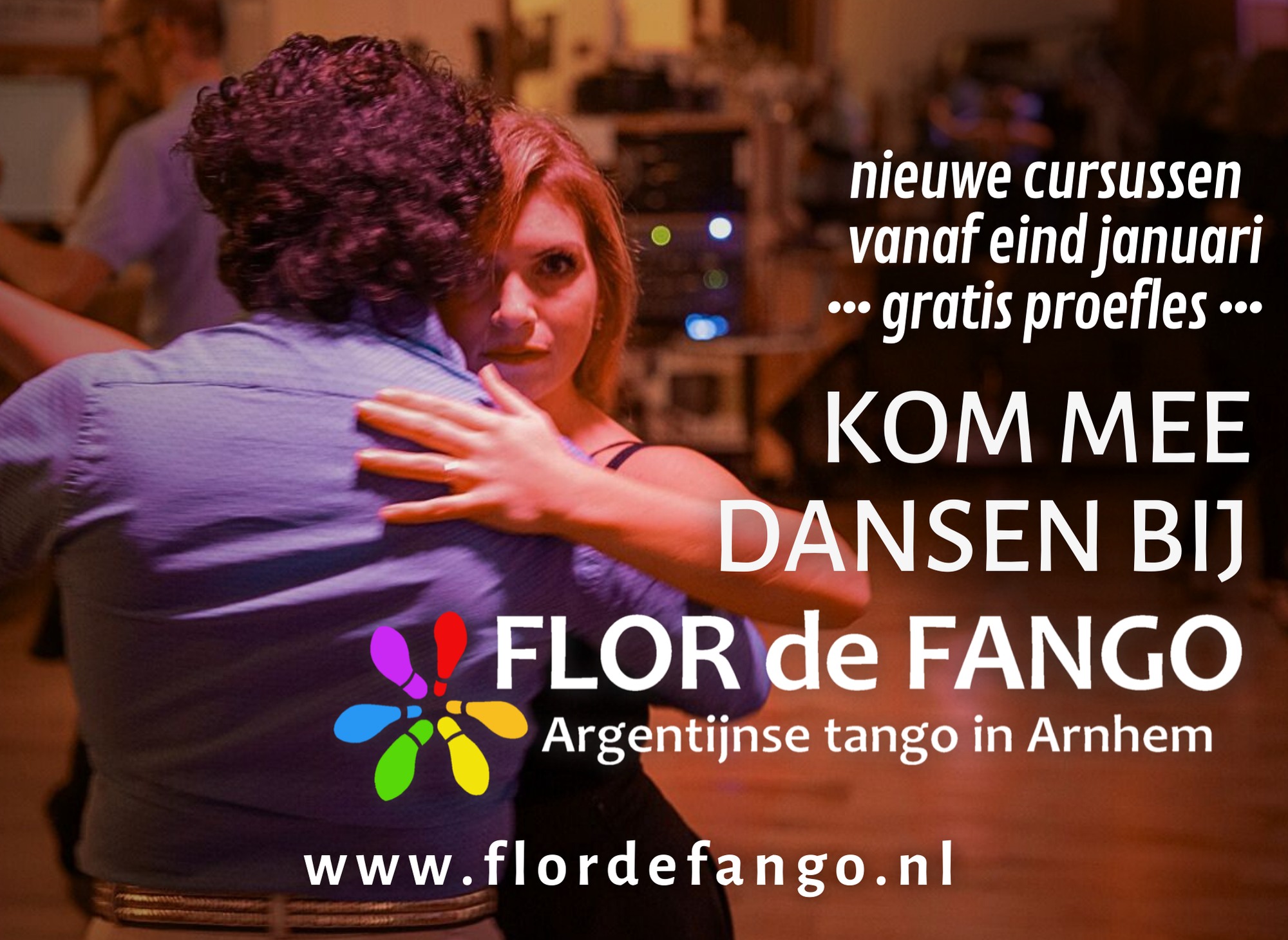 Argentijnse tango in Arnhem Proeflessen en start nieuwe (beginners)cursussen