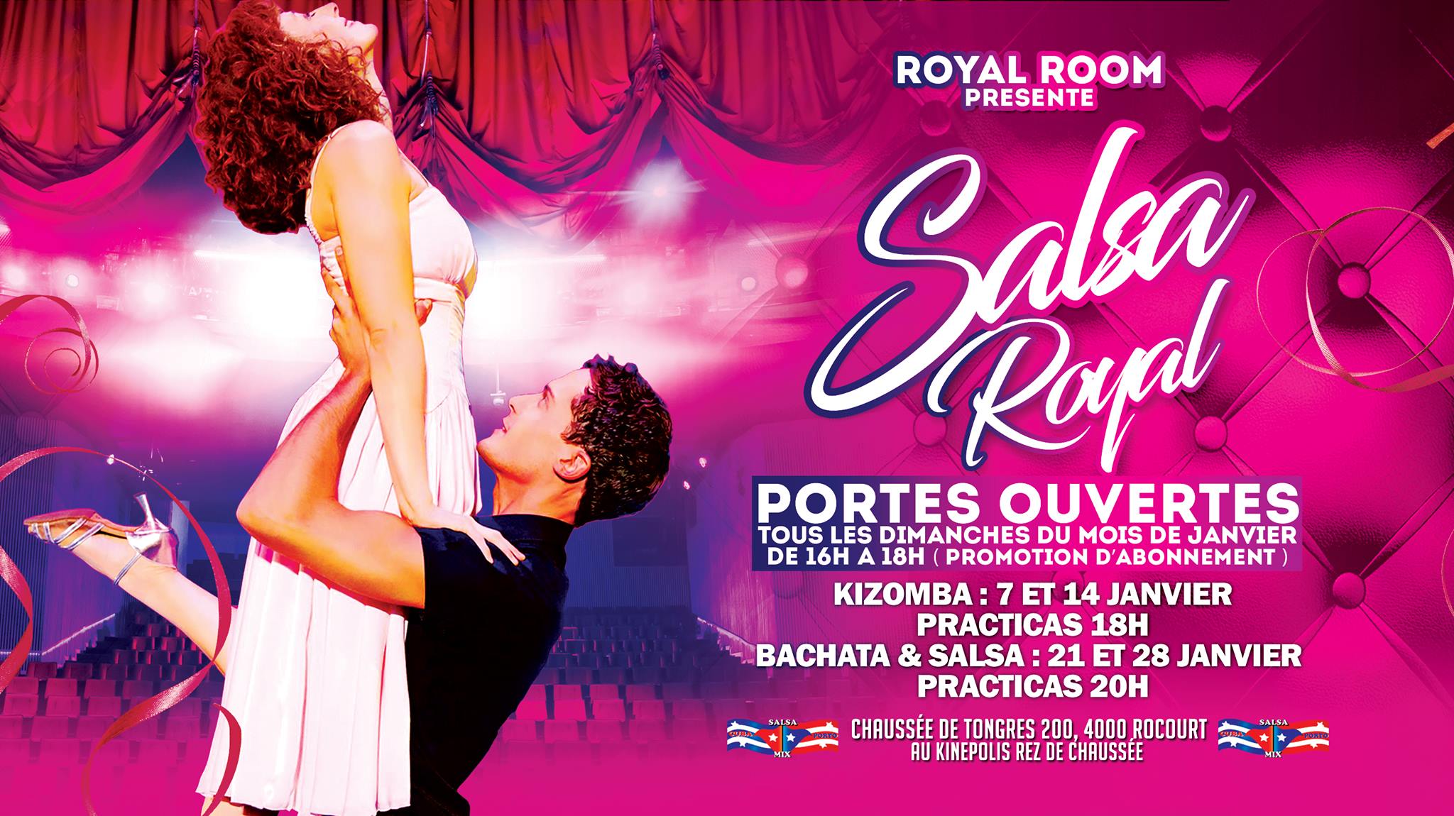 Portes Ouvertes de Bachata & SALSA au ROYAL Room