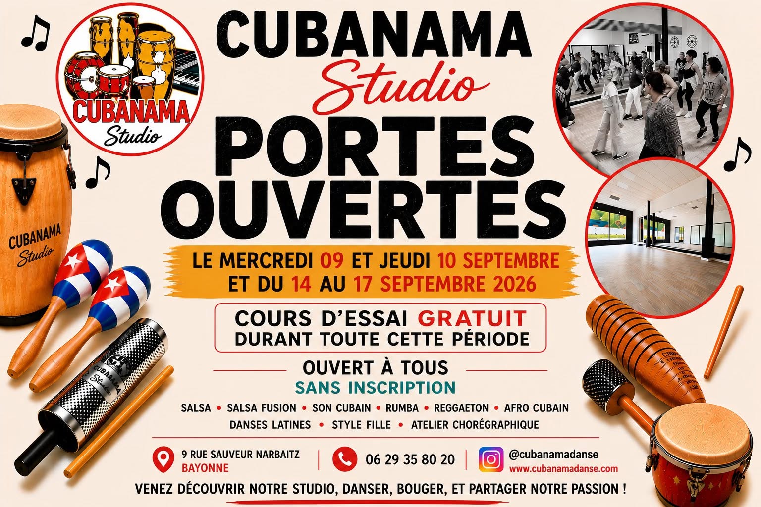 PORTES OUVERTES CUBANAMA STUDIO