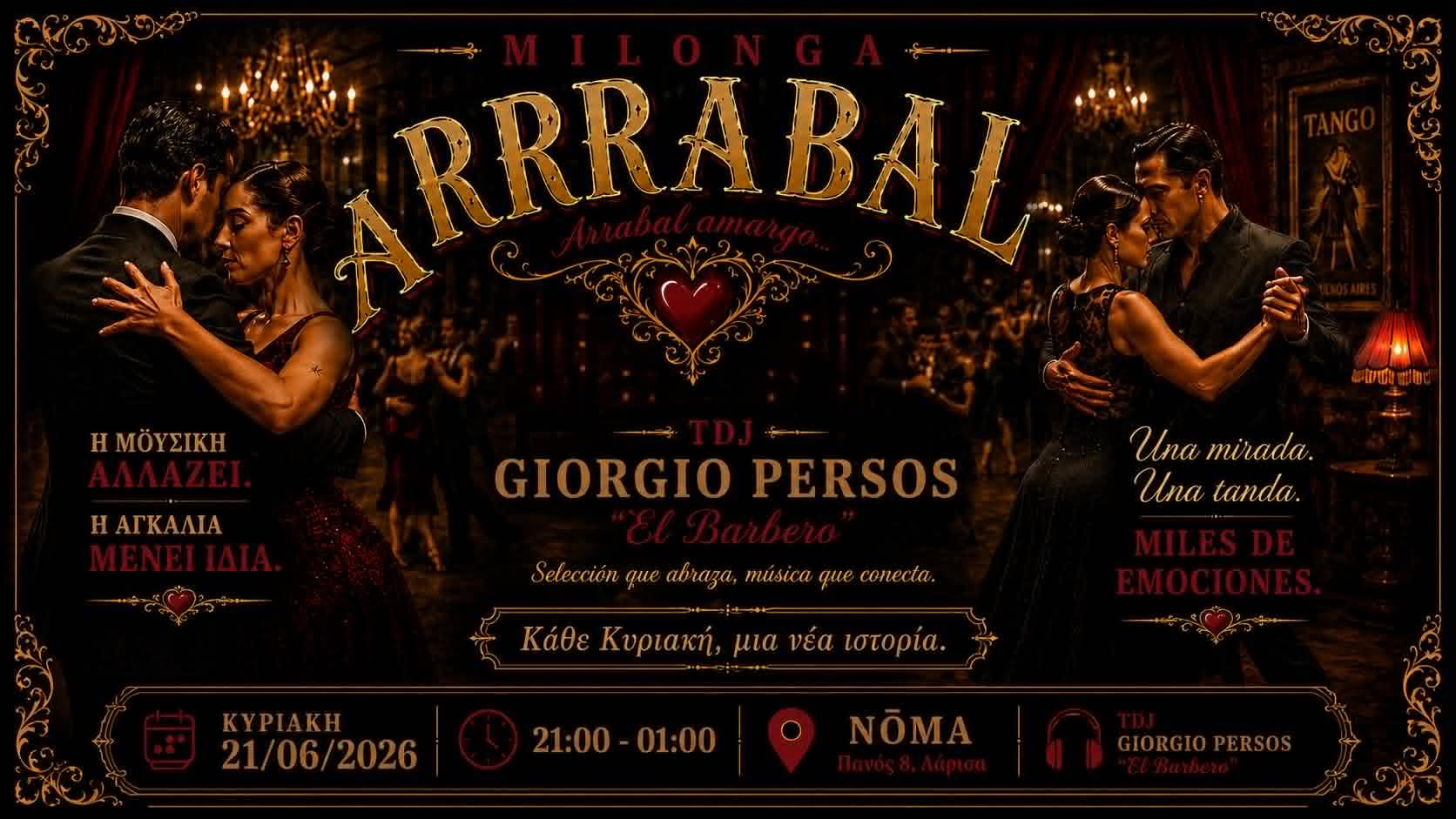 Milonga Arrabal-Tdj Giorgio Persos "El Barbero"
