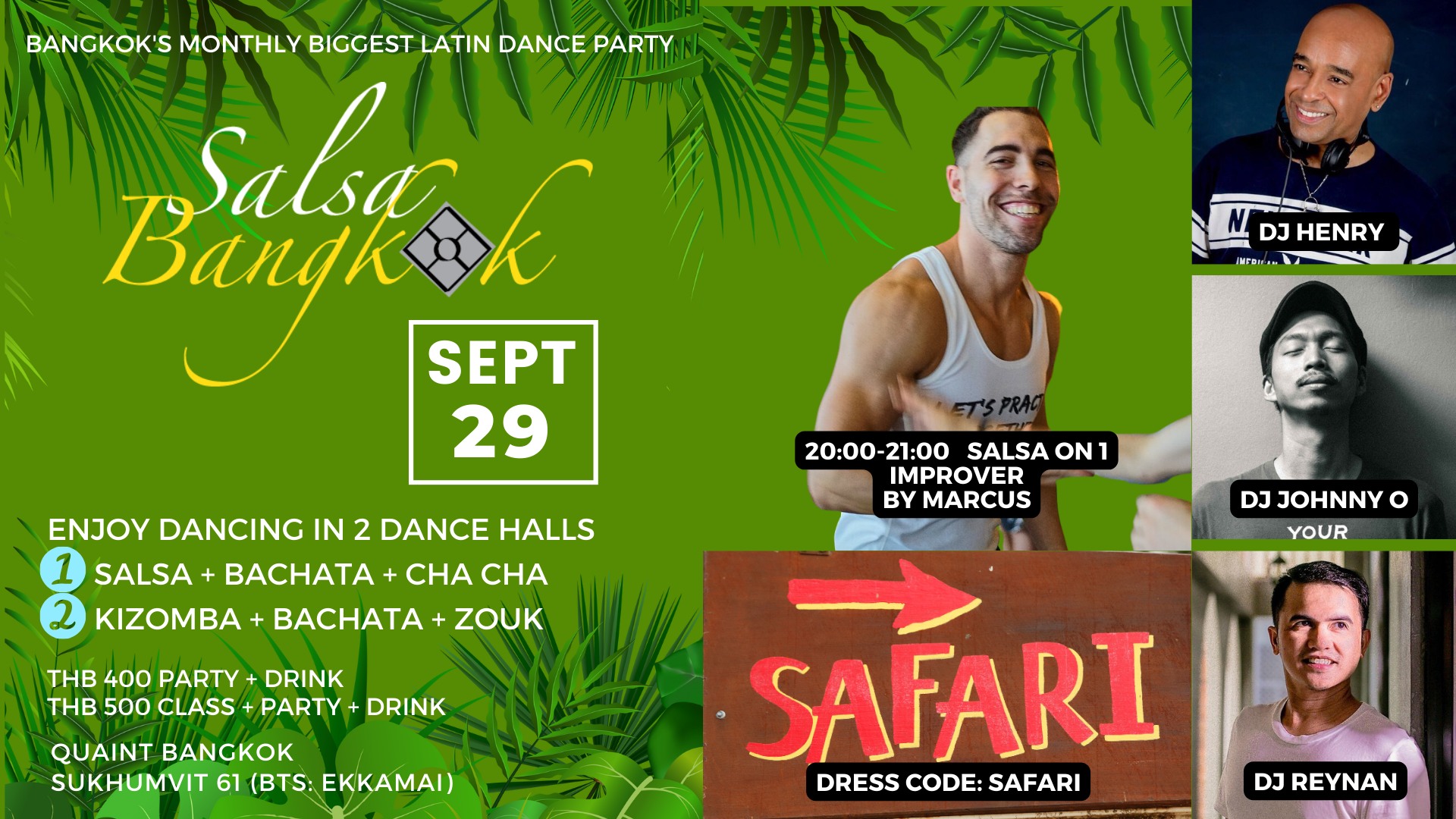 Salsa Bangkok Party - Sept 29