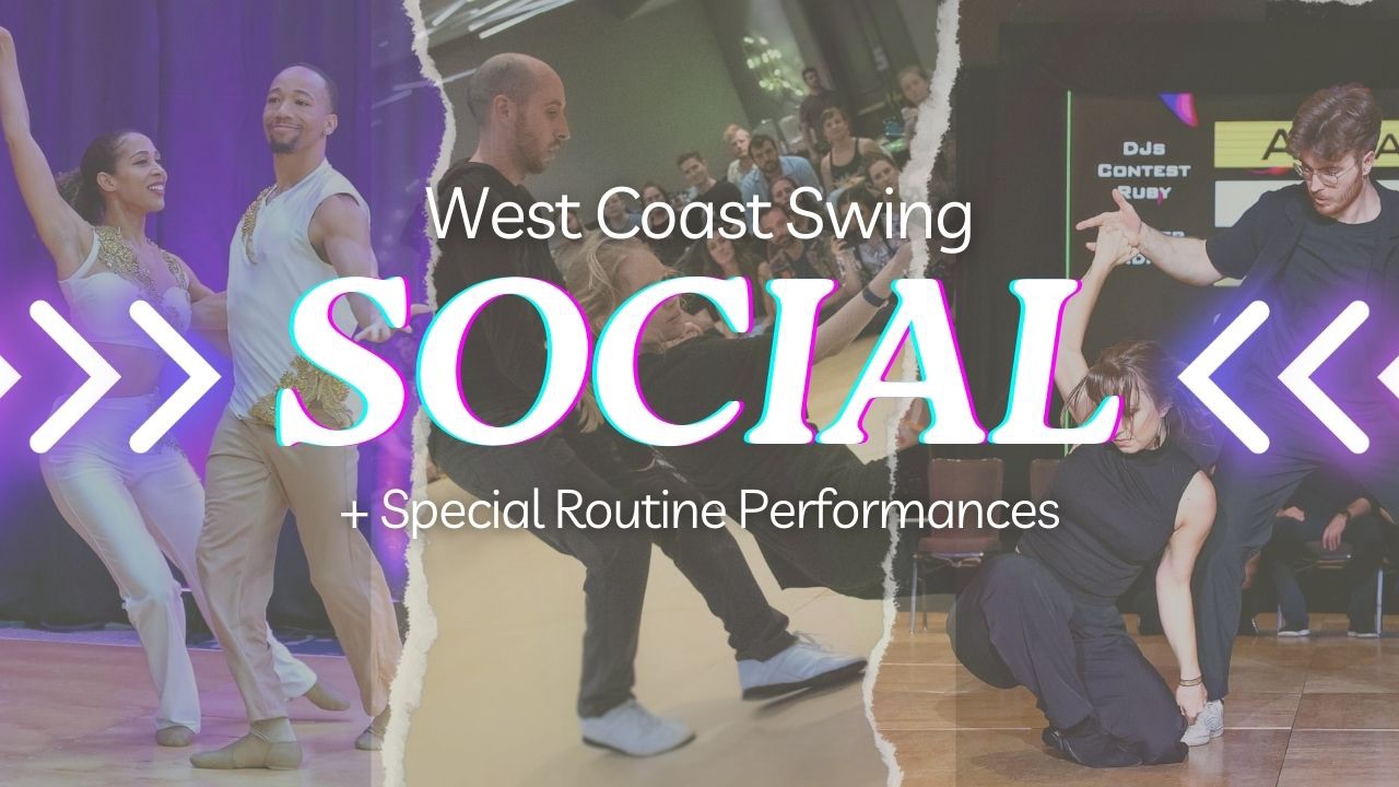*SOCIAL DANCE* @ 2155 W **THREE** US OPEN ROUTINE PERFORMANCES