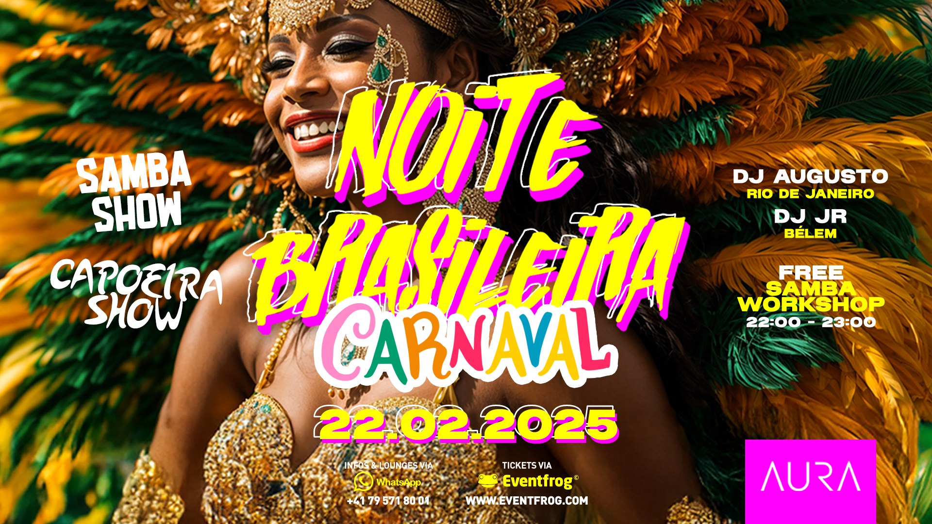 NOITE BRASILEIRA • CARNAVAL • AURA