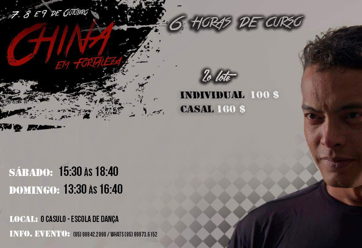 Workshop CHINA (RJ) Soulzouk em Fortaleza