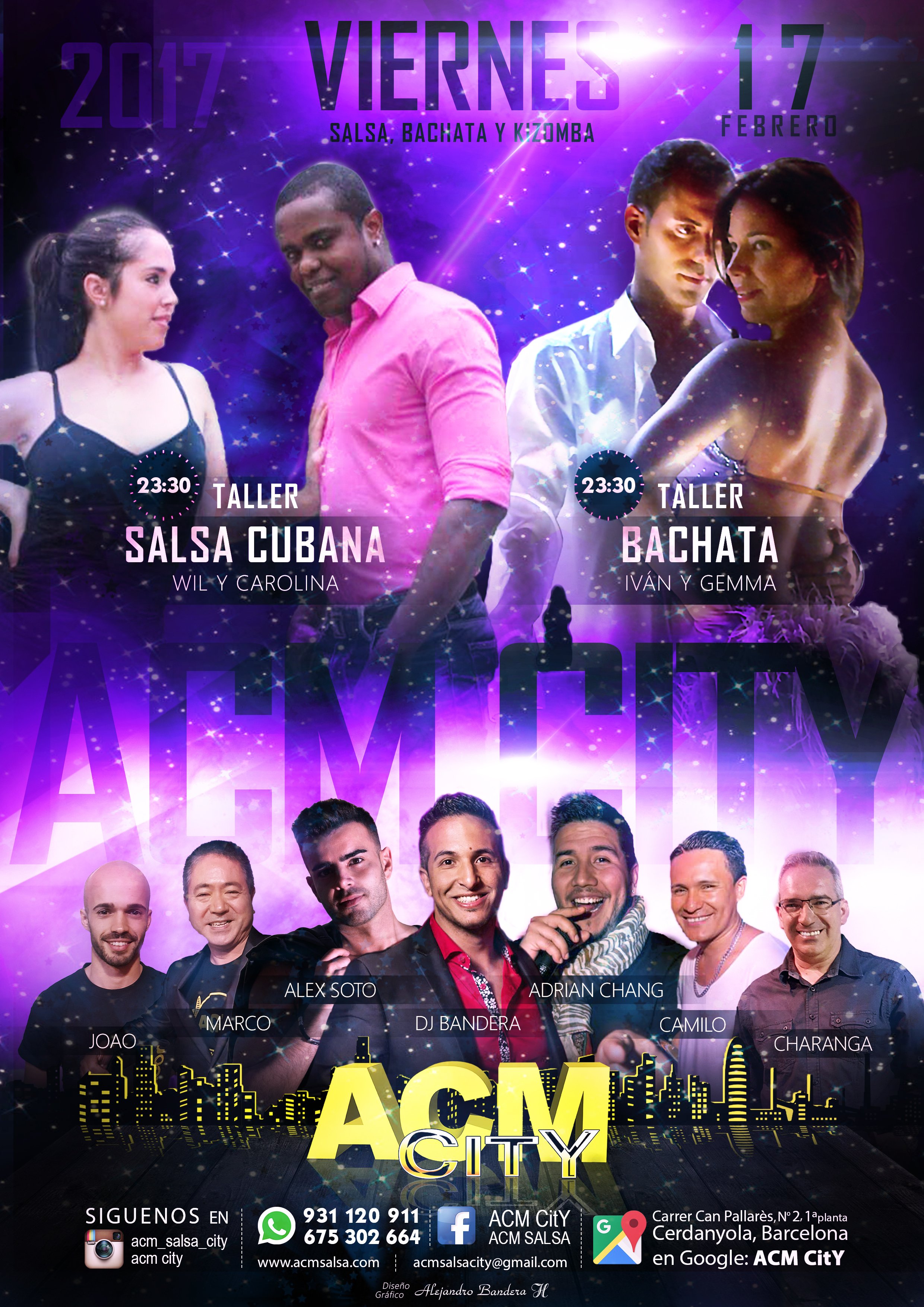 VIERNES, 17 de febrero en ACM CitY