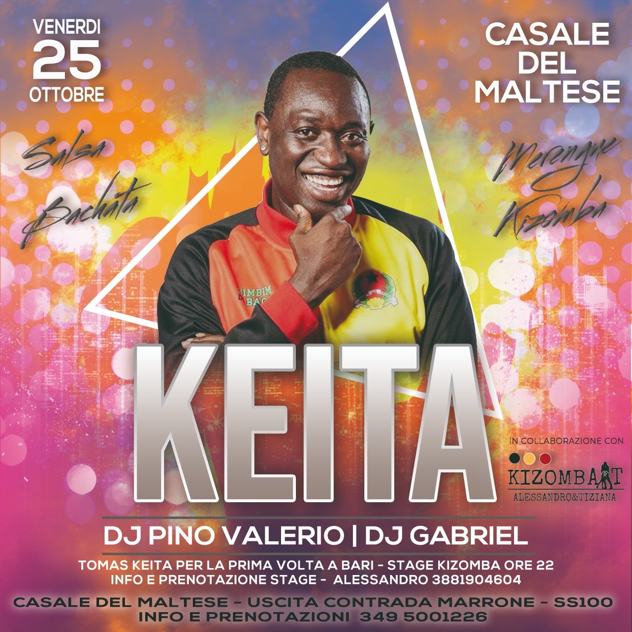 TOMAS KEITA Rei de Kizomba