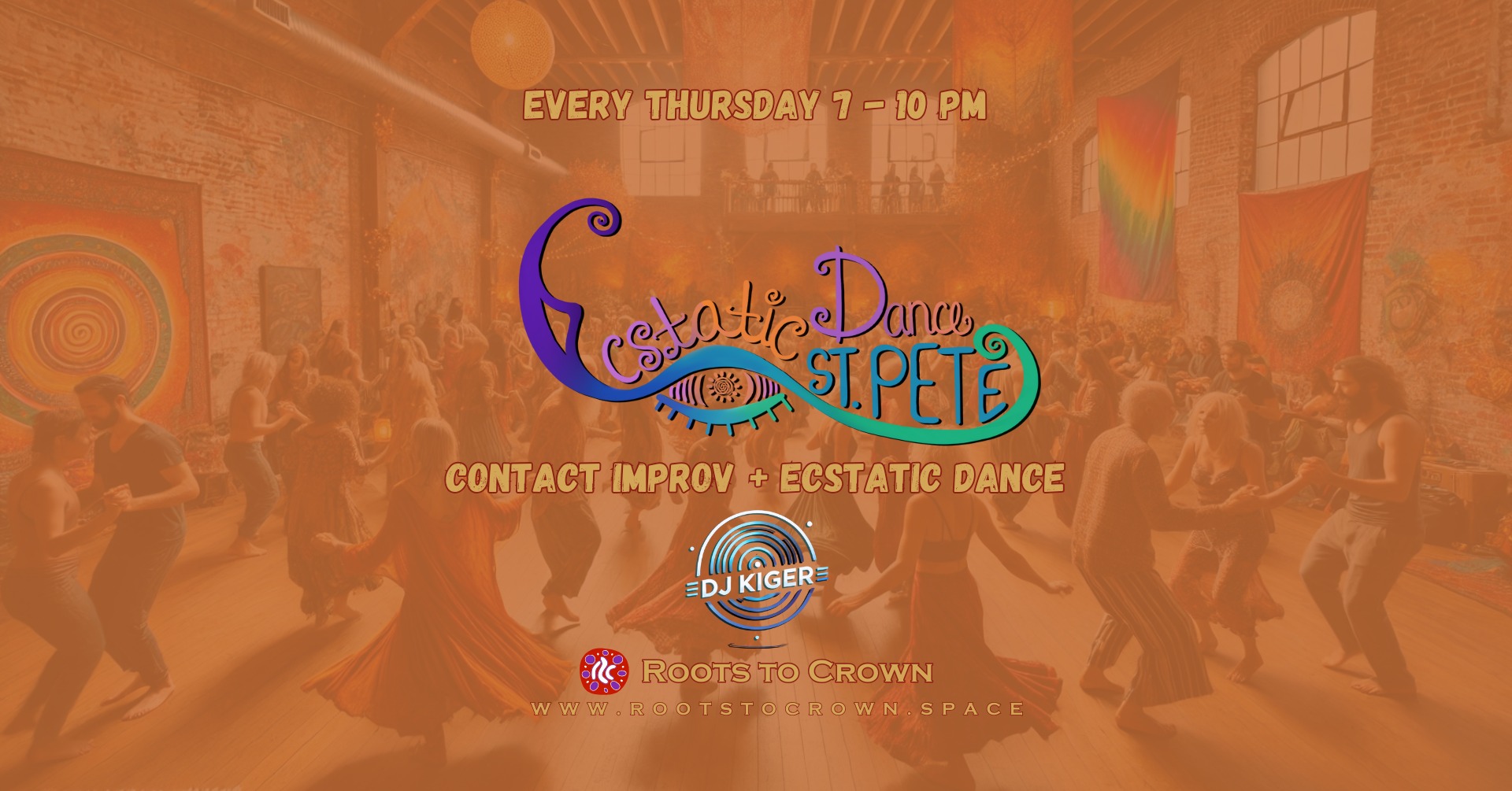 Dance of Gratitude Contact Improv + Ecstatic Dance ft. DJ Kiger