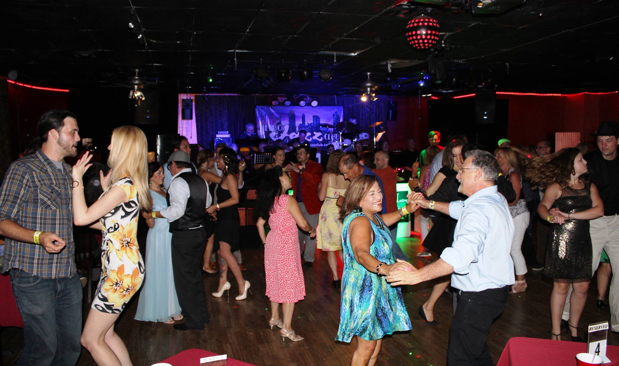 Speakeasy Swing Dance Party 17 piece Band Metro Jazz Club Nov 18