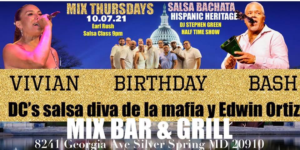 ur invited:: DC’Salsa Diva” VIVIAN” Birthday Bash f EDWIN ORTIZ y la mafia
