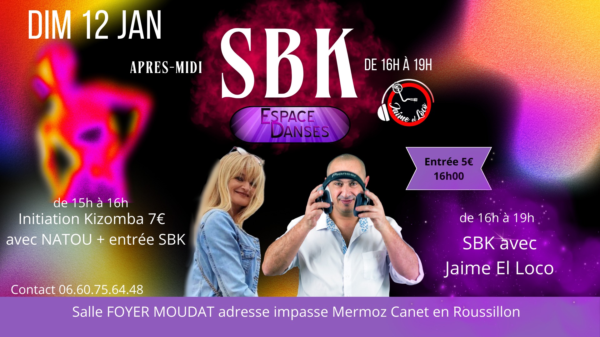 SBK avec Natou et DJ Jaime El Loco
