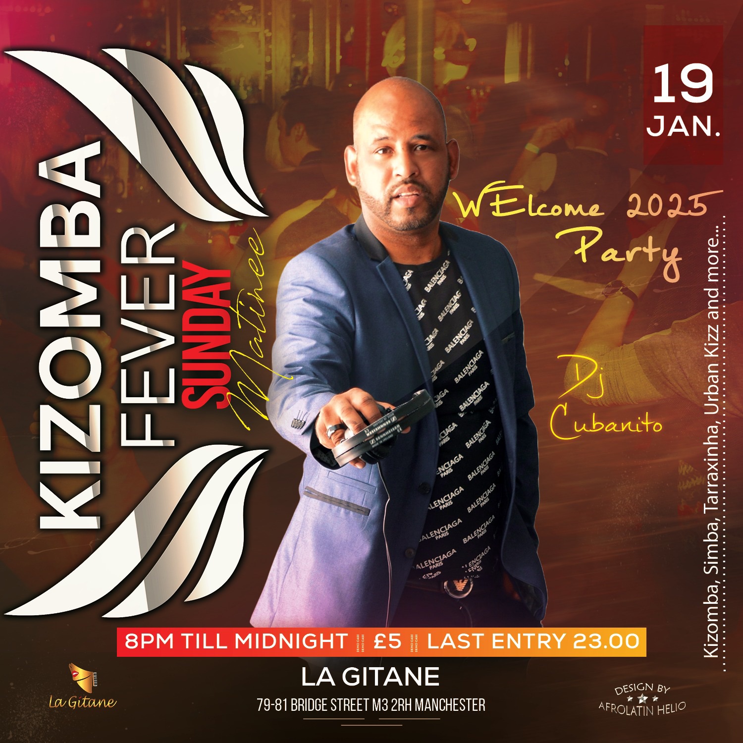 SUNDAY SOCIAL KIZOMBA FEVER