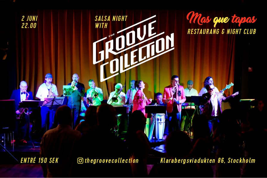The Groove Collection salsa night på Masquetapas!
