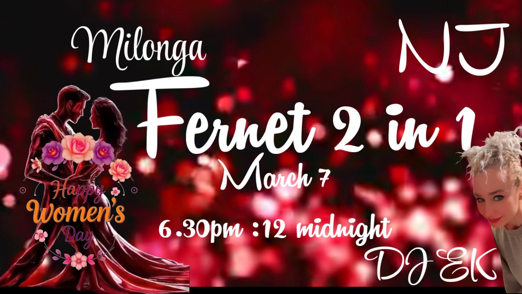 Milonga FERNET 2 in 1 with EK Women's Day