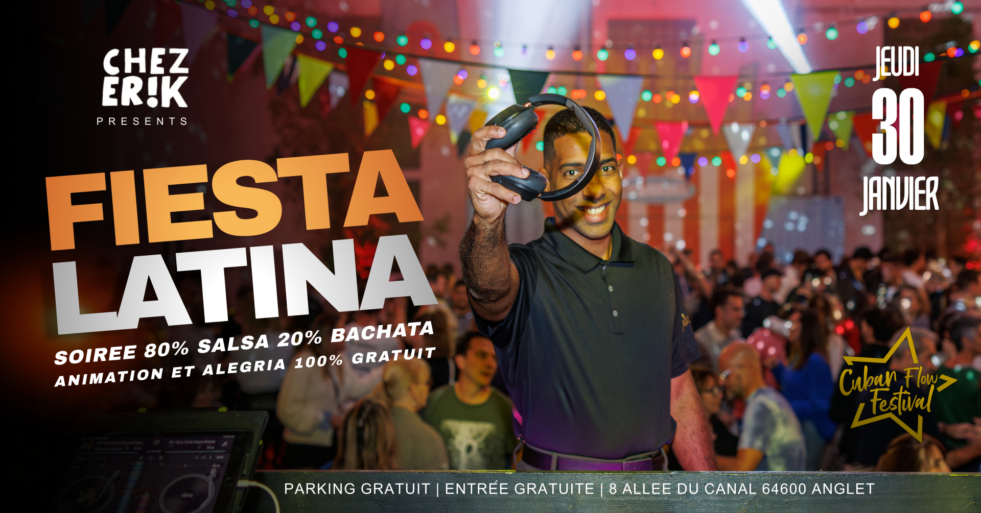 Fiesta Latina à CHEZ ERIK