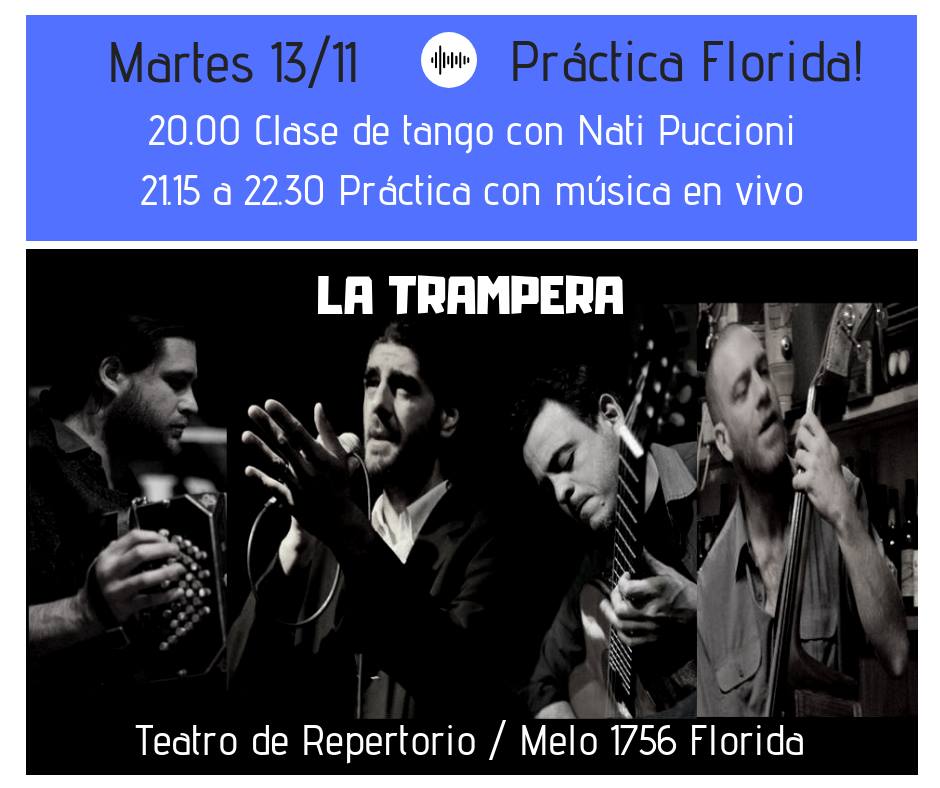 Clase + Práctica Florida, Tango en el Repertorio