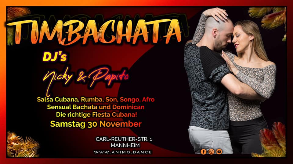 Timbachata Party - Salsa Cubana, Bachata #animo