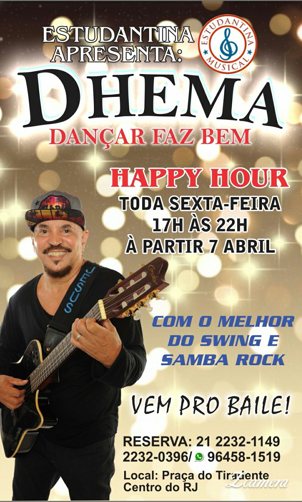 HAPPY HOUR NA ESTUDANTINA "VEM PRO BAILE DO DHEMA "