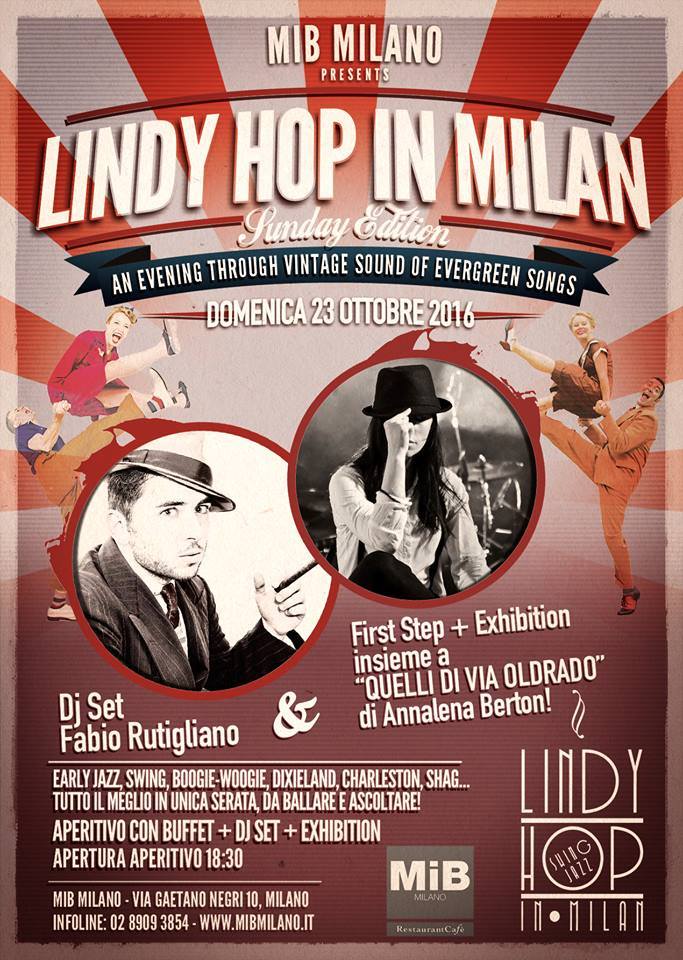 ✼ LINDY HOP in MILAN ⌘ Sunday' Schools Special Combo ➊ ✼