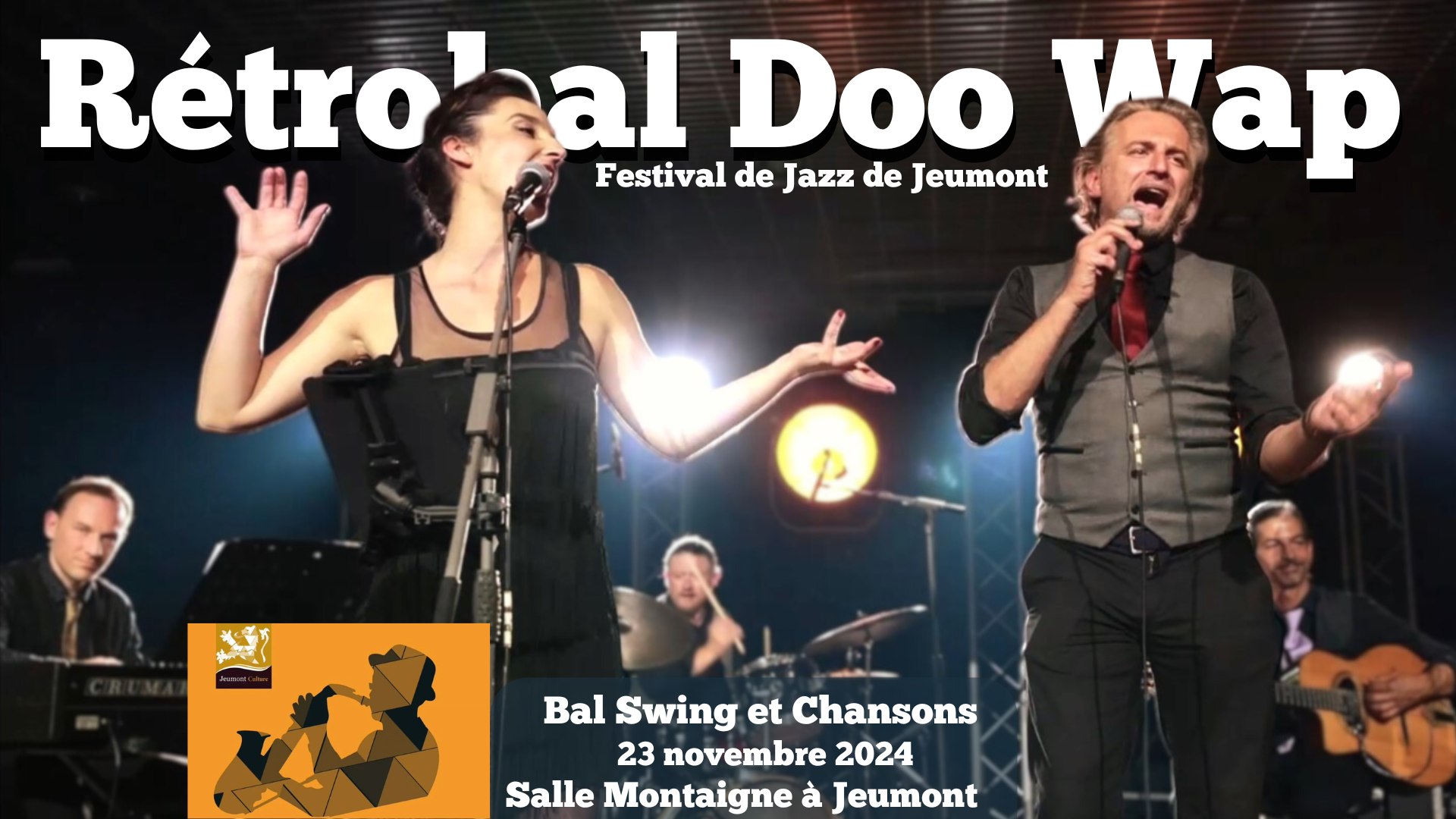 Rétrobal Doo Wap au festival de jazz de Jeumont