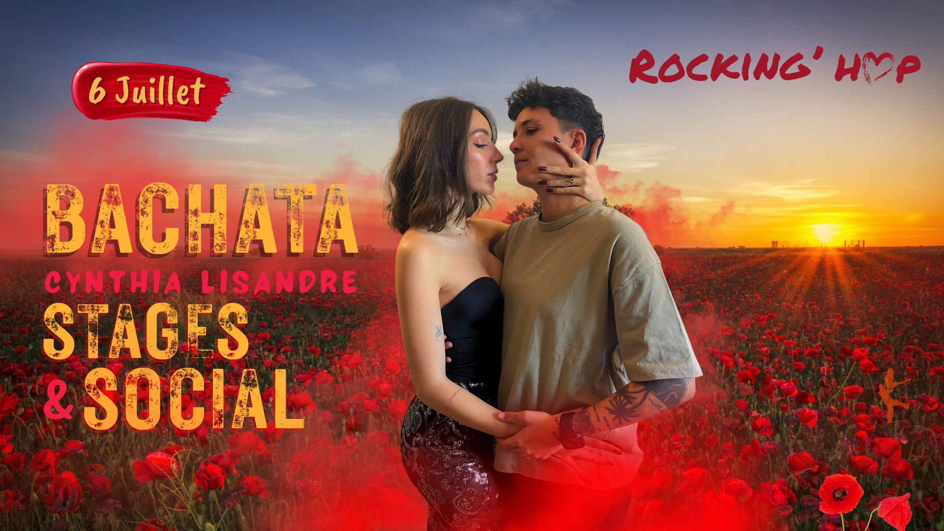 Stages et Social 100% Bachata Dimanche 6 Juillet
