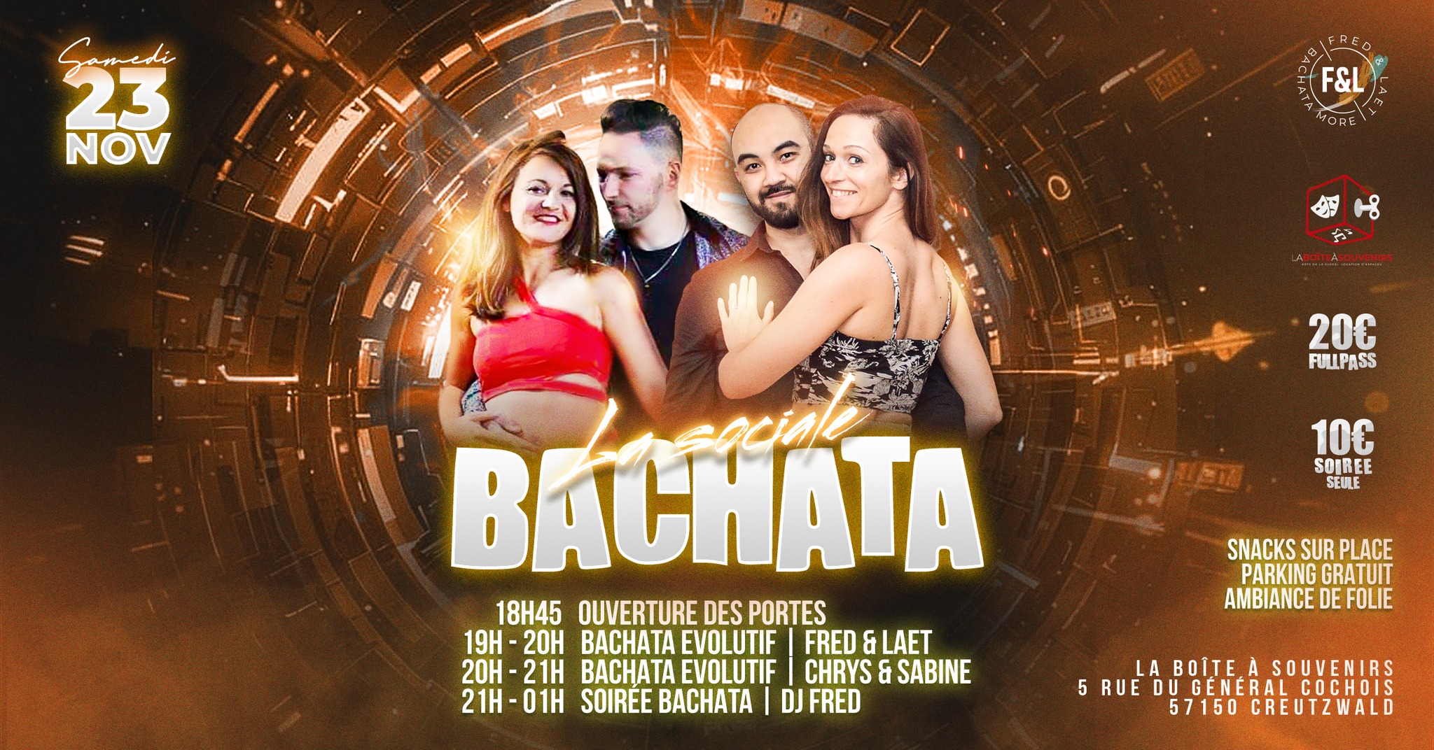 La Sociale Bachata à Creutzwald
