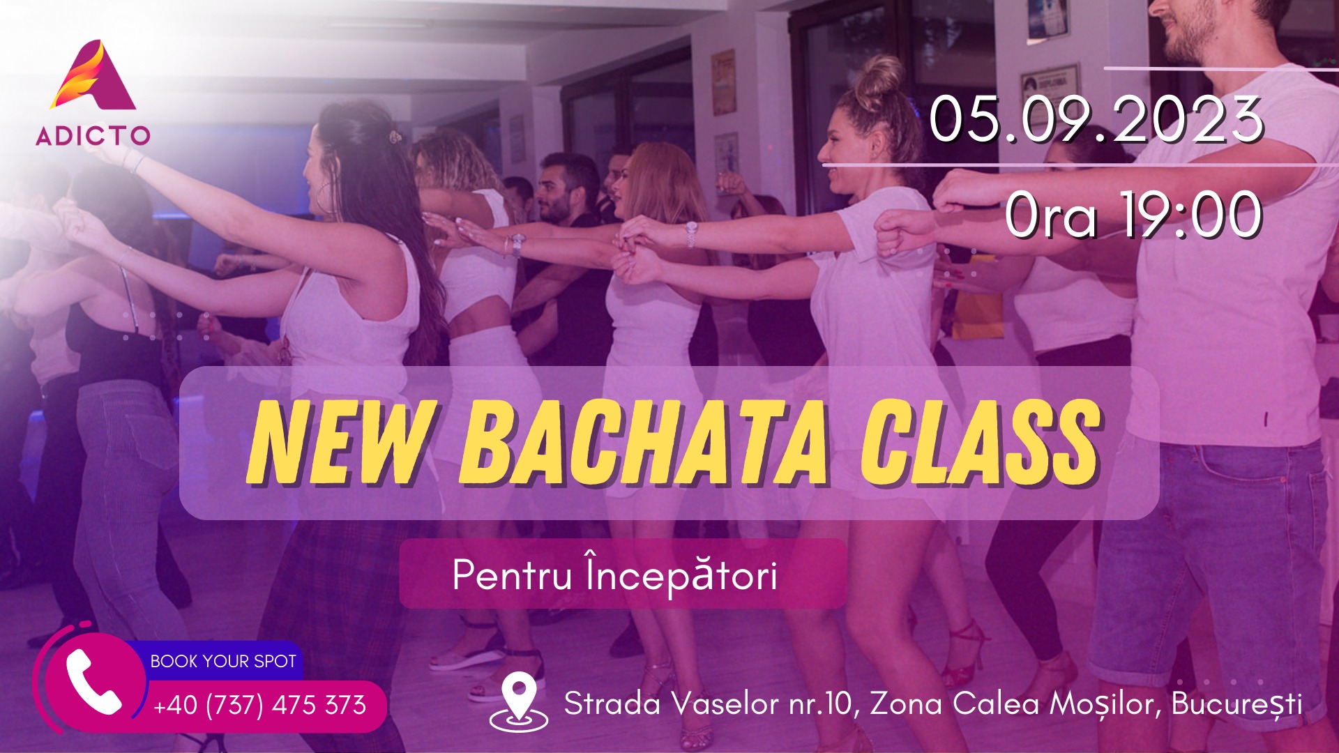 BACHATA BEGINNERS - NEW CLASS