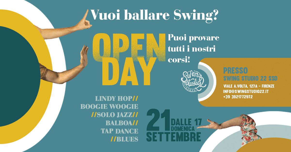 OPEN DAY - Lezioni di prova gratuite