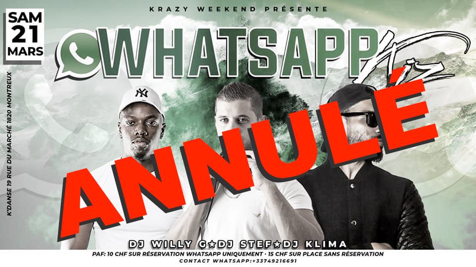 WhatsApp Kiz Montreux Vol.2