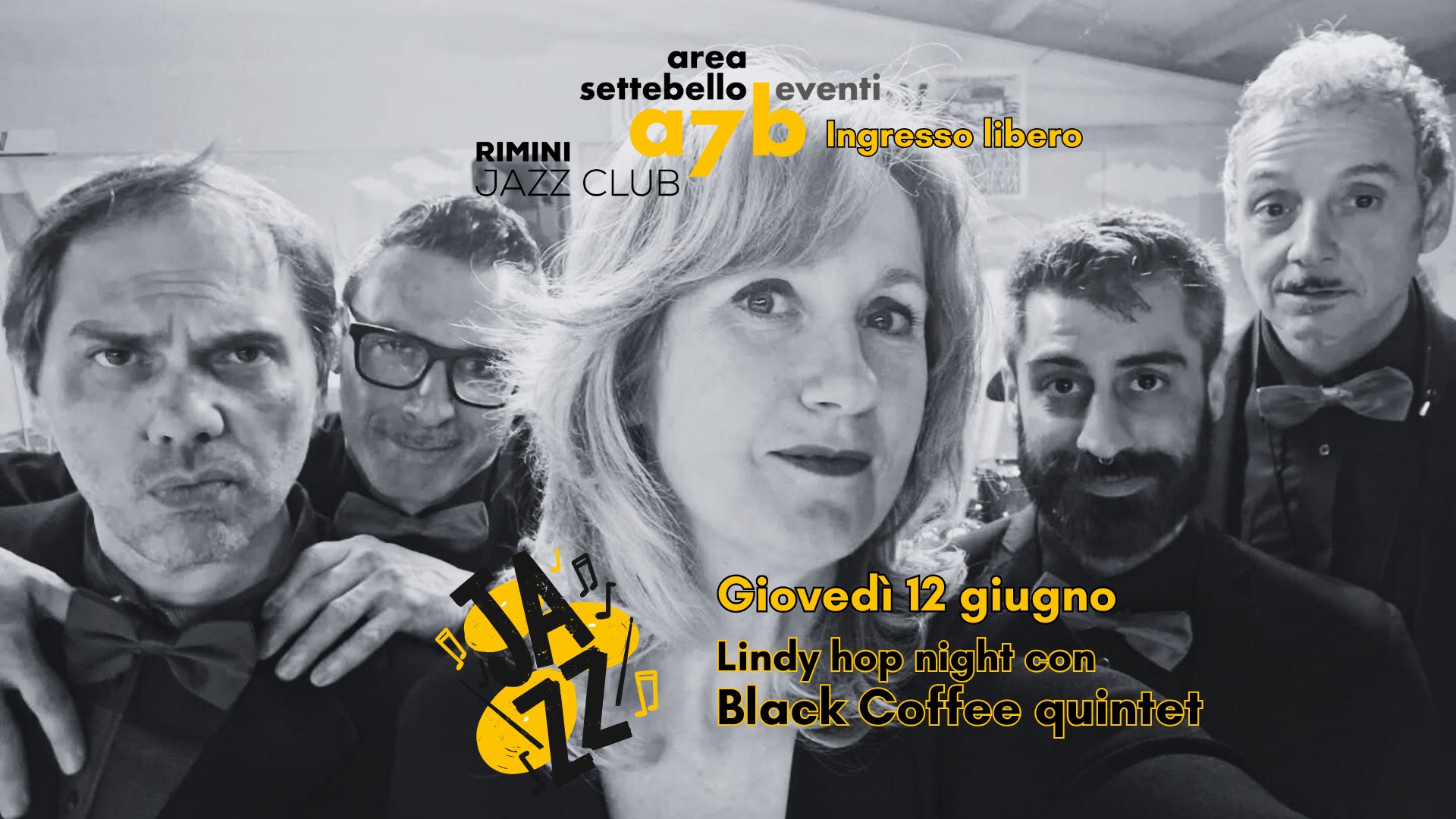Black Coffee - Lindy Hop night a7b Area Settebello