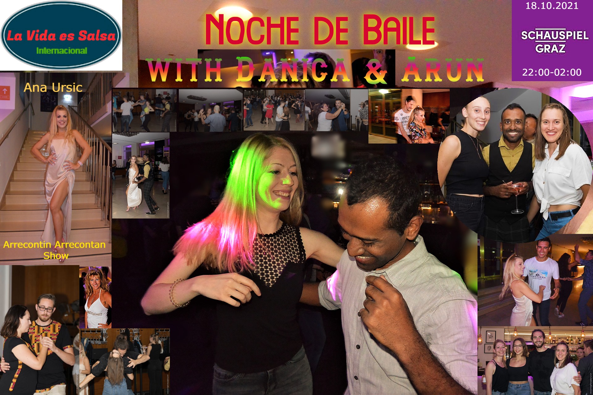 La Vida Es Salsa Internacional Noche de Baile