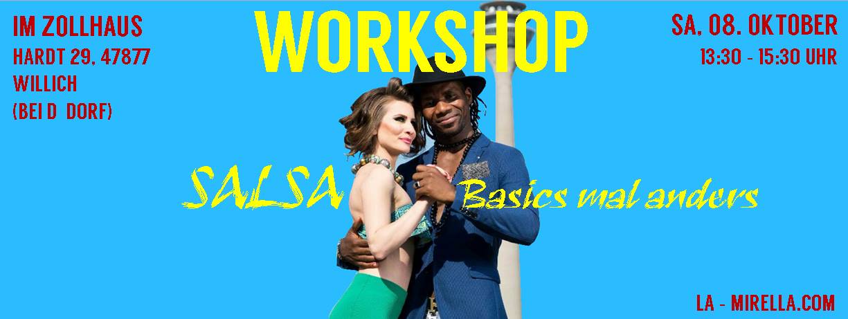 Salsa - Basics mal anders 8.Oktober im Zollhaus