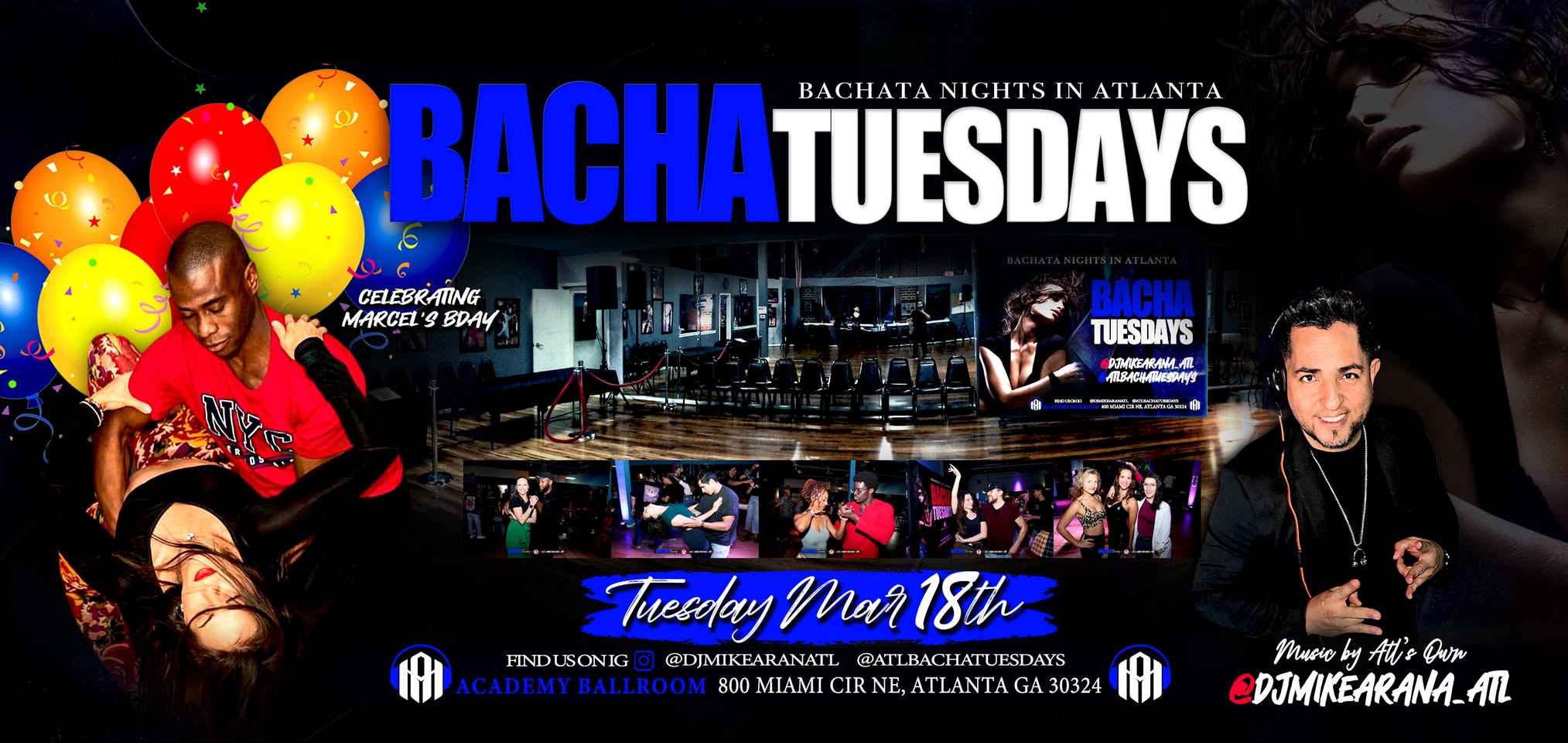 BACHATUESDAY Celebrating Marcel's BDAY