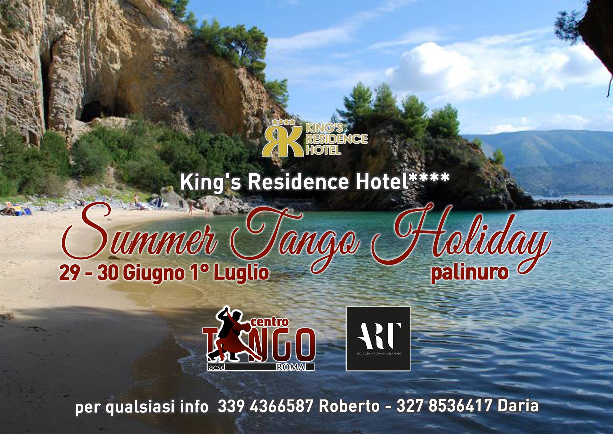 Vacanza tango a Palinuro - 29 - 30 Giugno 1° Luglio